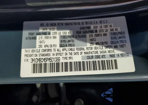 2023 Mazda Cx-30 Preferred from USA, damaged, VIN 3MVDMBCM6PM501089